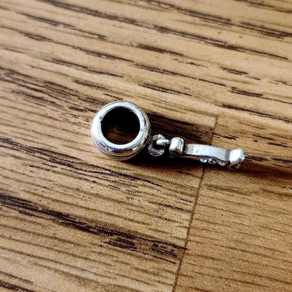 BRIGHTON Vintage Dangle Charms. Script L and #1, $12 each! TIMELESS! - Picture 2 of 6